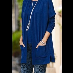 Chico Mindy Navy Blue Sweater Vest 2